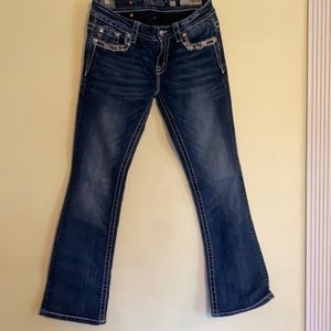 Miss Me used mid-rise easy boot cut